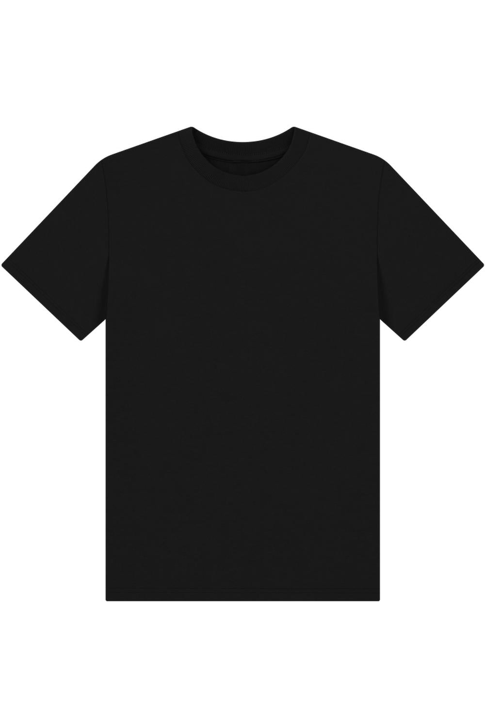 Black Printed Kids T-Shirt