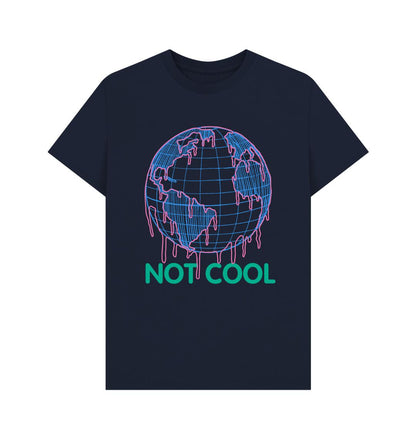 Navy Blue Printed T-shirt