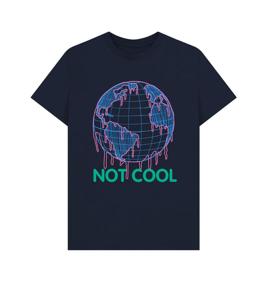 Navy Blue Printed T-shirt