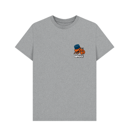 Athletic Grey Printed T-shirt