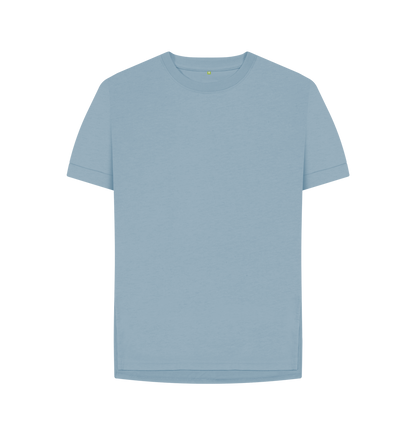 Stone Blue Printed T-shirt Front