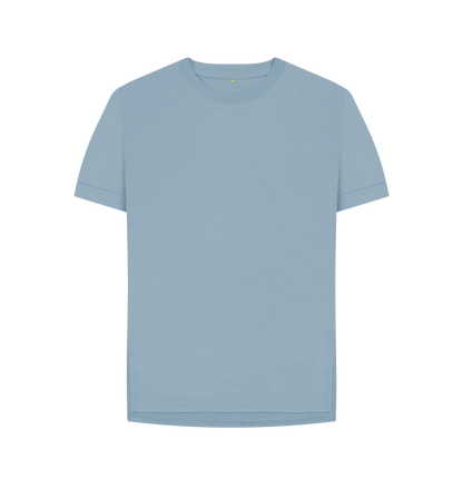Stone Blue Printed T-shirt Front