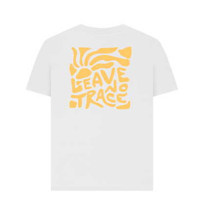 White Printed T-shirt Back