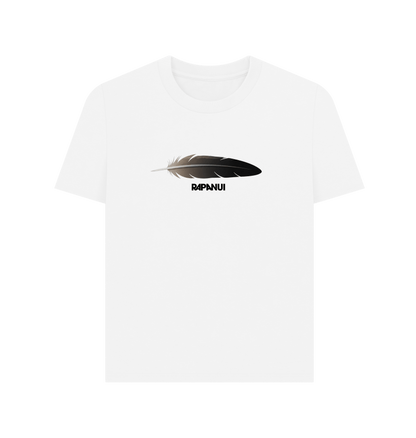 White Printed T-shirt Front