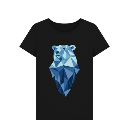 Black Printed T-shirt Front