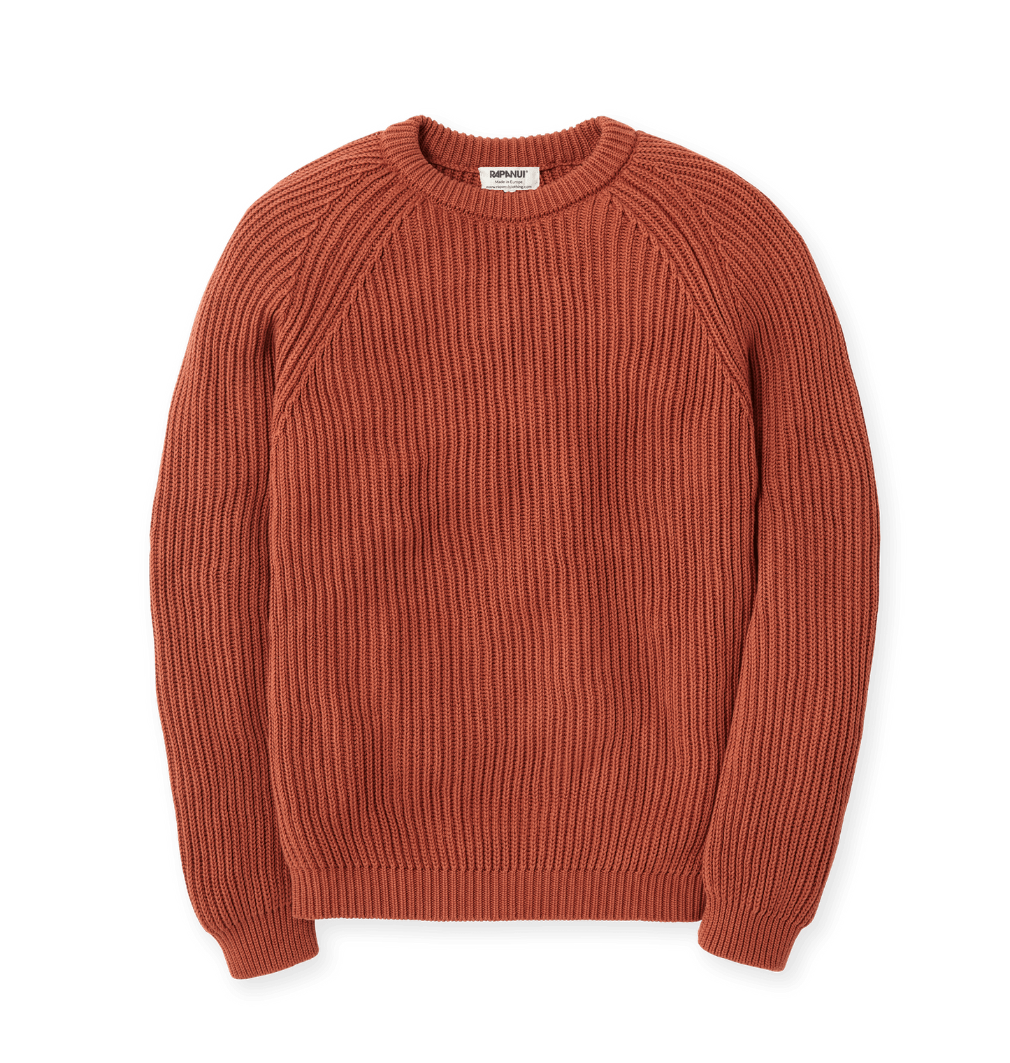 Rust Printed Sweater