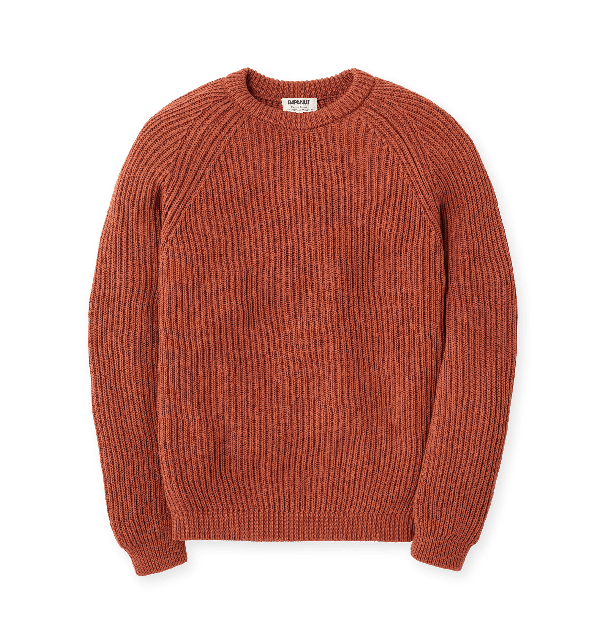 Rust Printed Sweater
