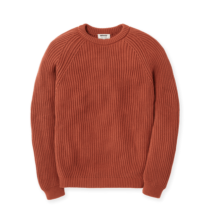 Rust Printed Sweater