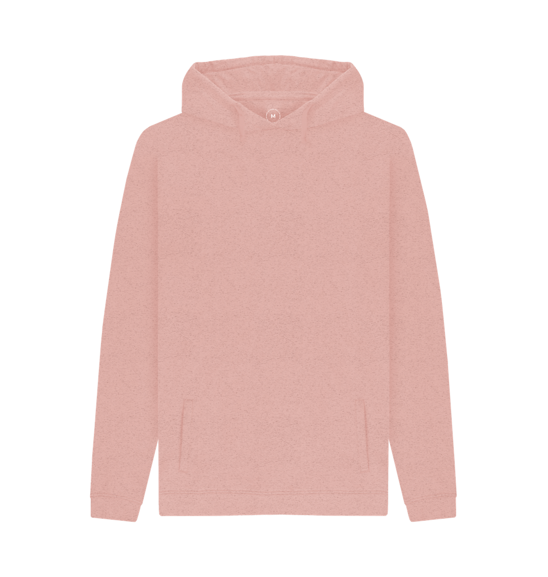 Sunset Pink Recycled Hoody Front