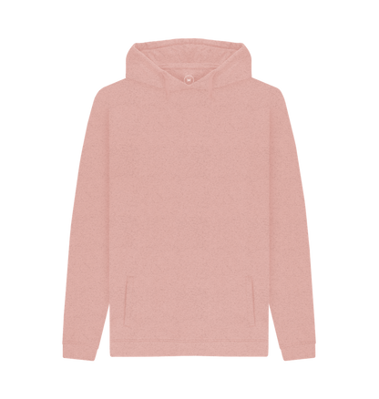 Sunset Pink Recycled Hoody Front