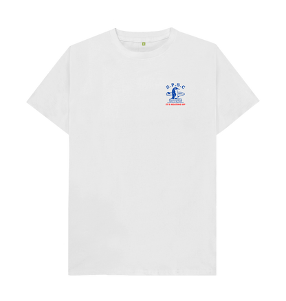 White Printed T-shirt Front