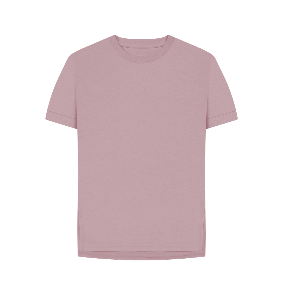 Mauve Printed T-shirt Front