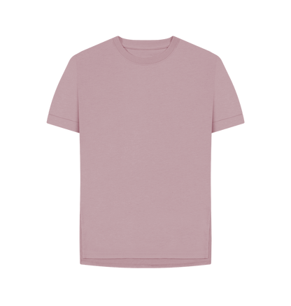 Mauve Printed T-shirt Front