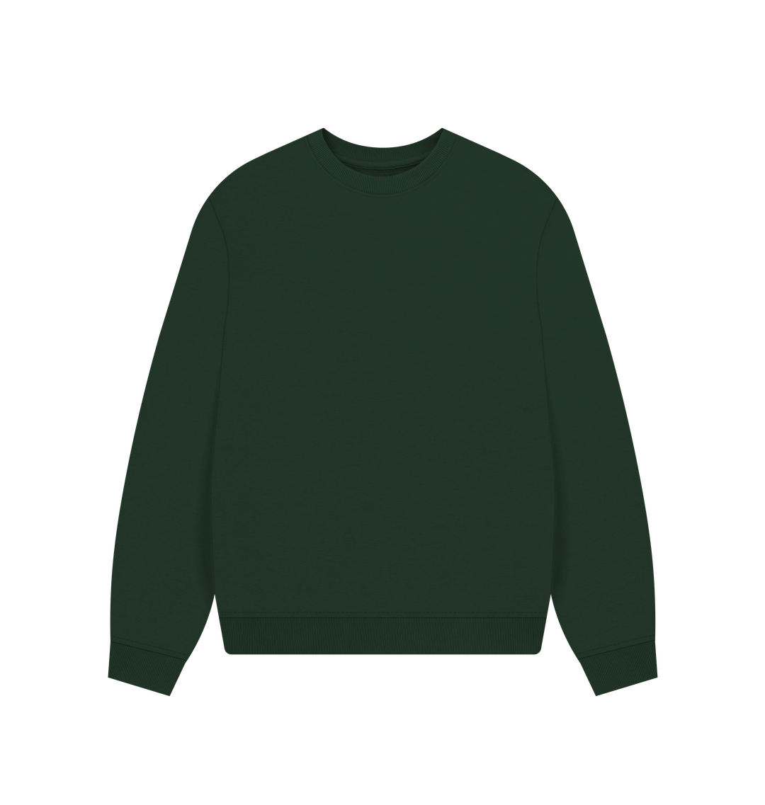 Evergreen Printed Sweater Front