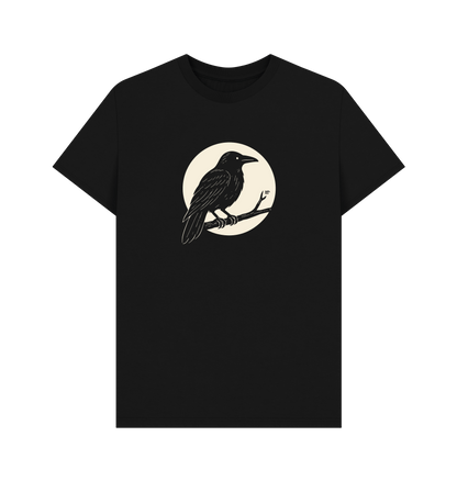 Black Printed T-shirt Front
