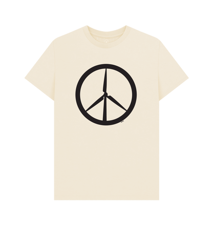 Natural Recycled Printed T-Shirt Front