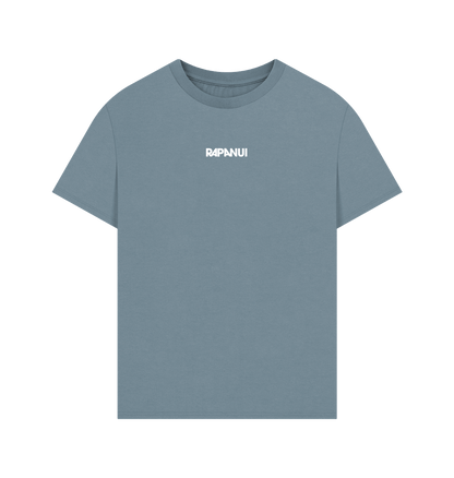 Stone Blue Printed T-shirt