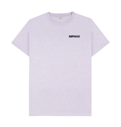Light Purple Recycled Printed T-Shirt Front