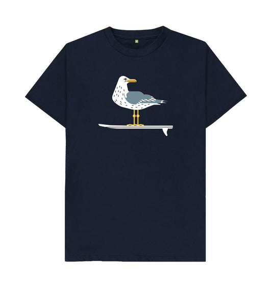 Navy Blue Printed T-shirt