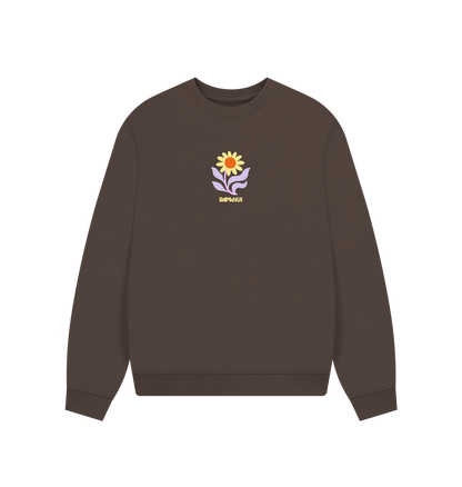 Chocolate Printed Sweater
