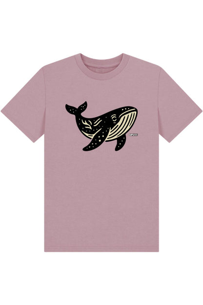 Mauve Printed Kids T-Shirt