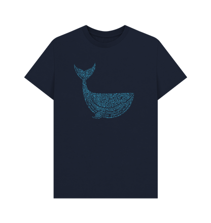 Navy Blue Printed T-shirt