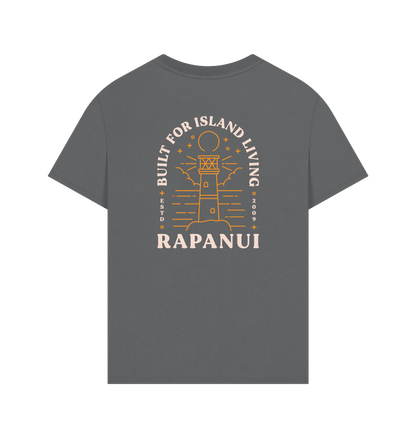 Slate Grey Printed T-shirt Back