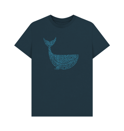 Denim Blue Printed T-shirt