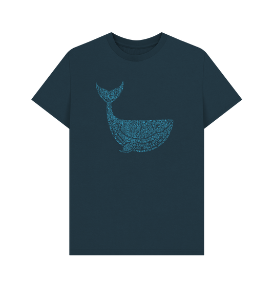 Denim Blue Printed T-shirt