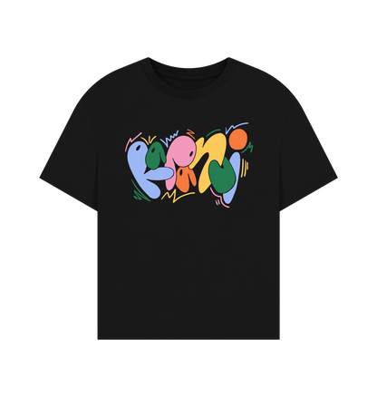 Black Printed T-shirt