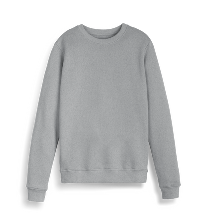Light Heather Printed Sweater Front