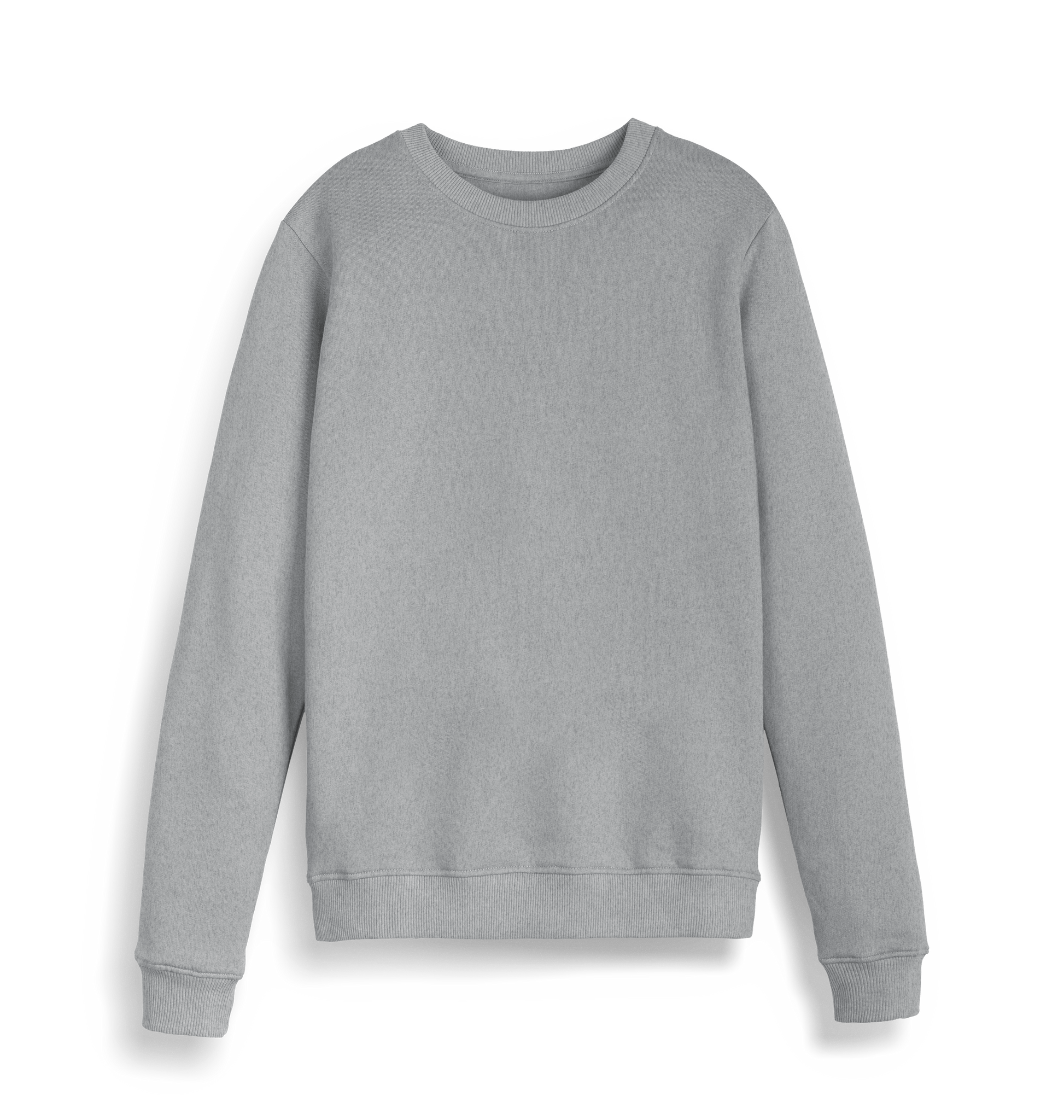 Light Heather Printed Sweater Front