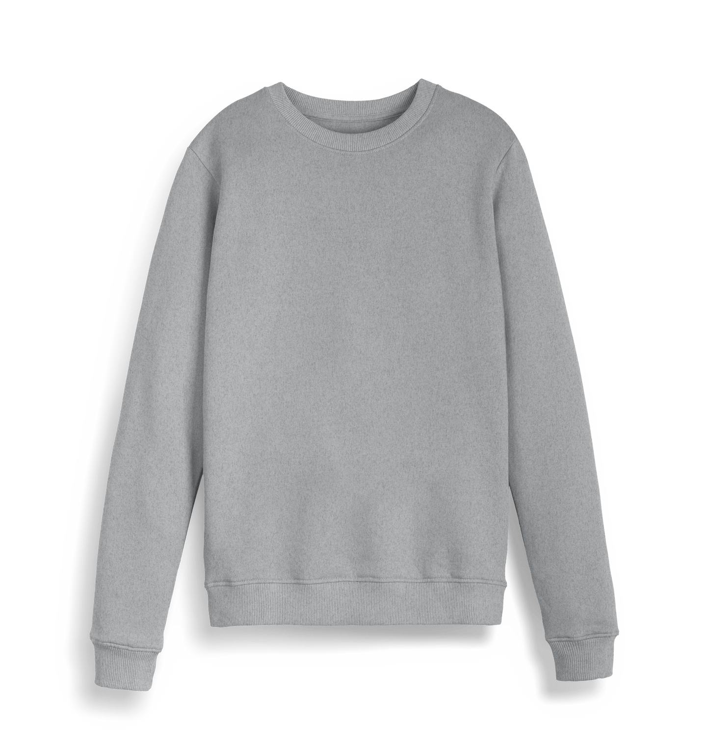 Light Heather Printed Sweater Front