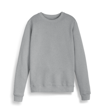 Light Heather Printed Sweater Front