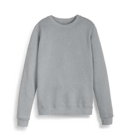 Light Heather Printed Sweater Front