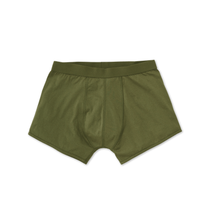 Khaki Boxer Trunks Front