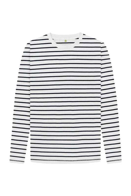 Navy Stripes Printed Kids T-Shirt