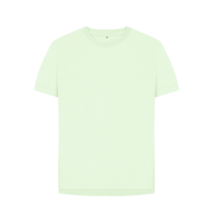 Pastel Green Printed T-shirt Front