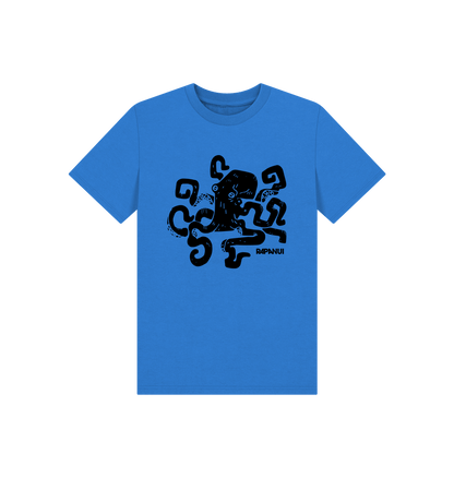 Bright Blue Printed Kids T-Shirt