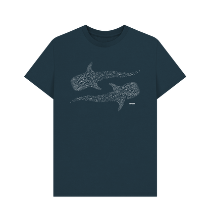 Denim Blue Printed T-shirt