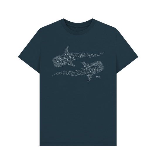 Denim Blue Printed T-shirt