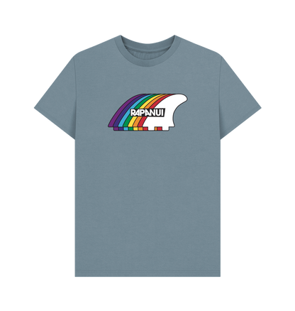 Stone Blue Printed T-shirt