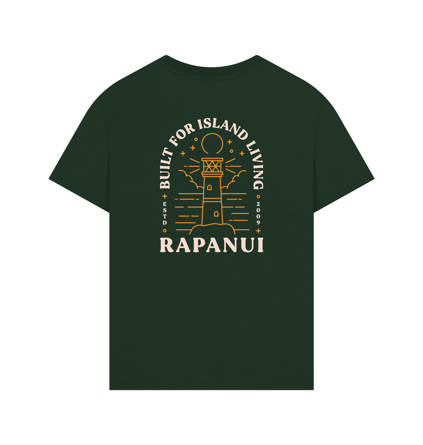 Evergreen Printed T-shirt Back