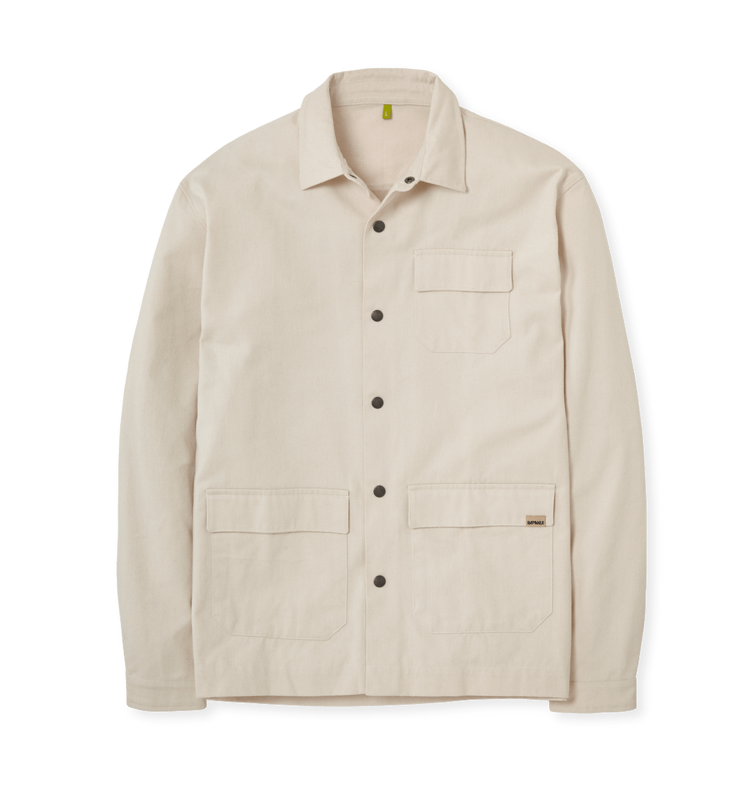 Oat Overshirt Front
