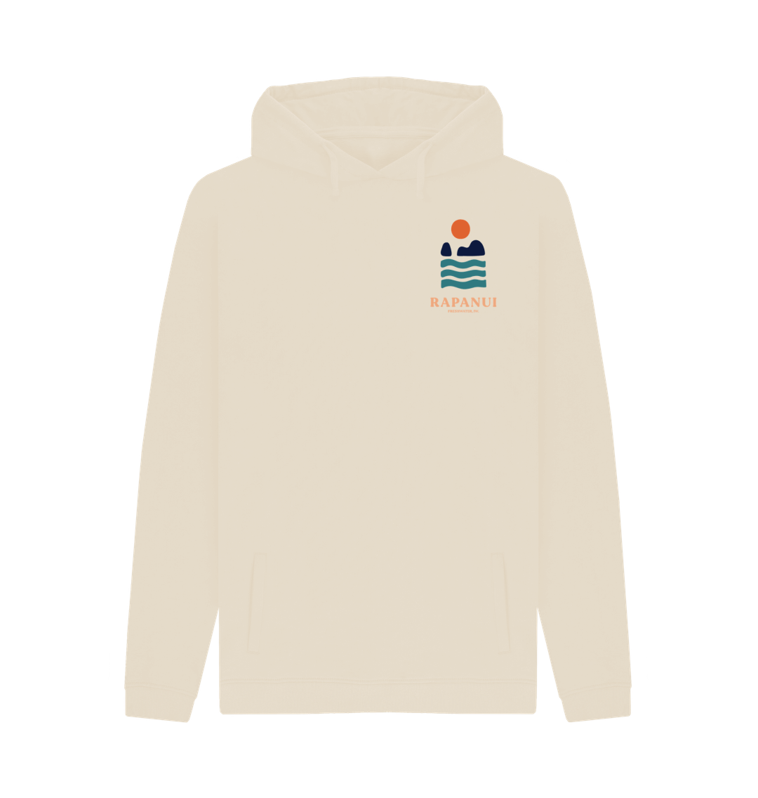 Oat Printed Hoody Front
