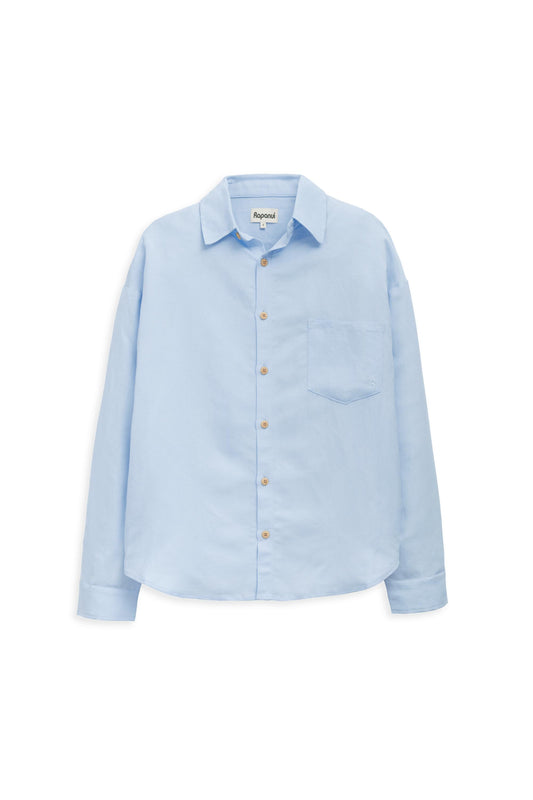 Azure Blue Shirts & Tops