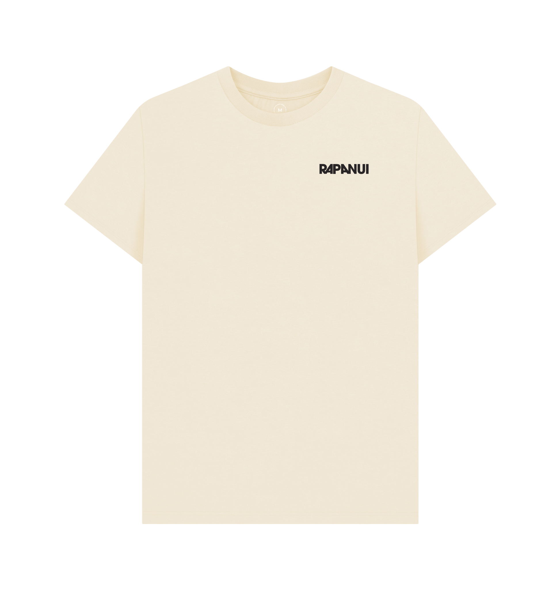 Natural Recycled Printed T-Shirt Front