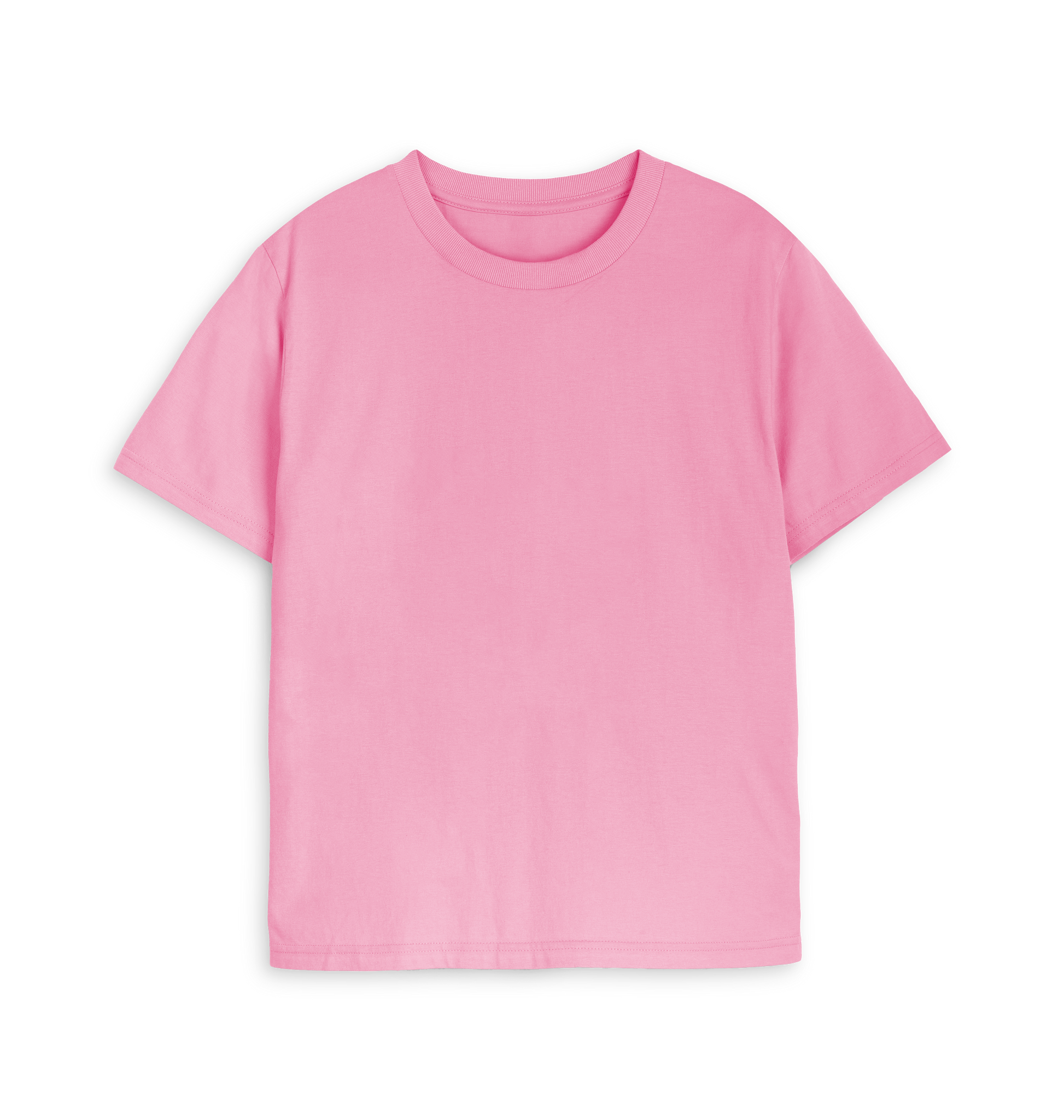 Rose Pink Printed T-shirt Front