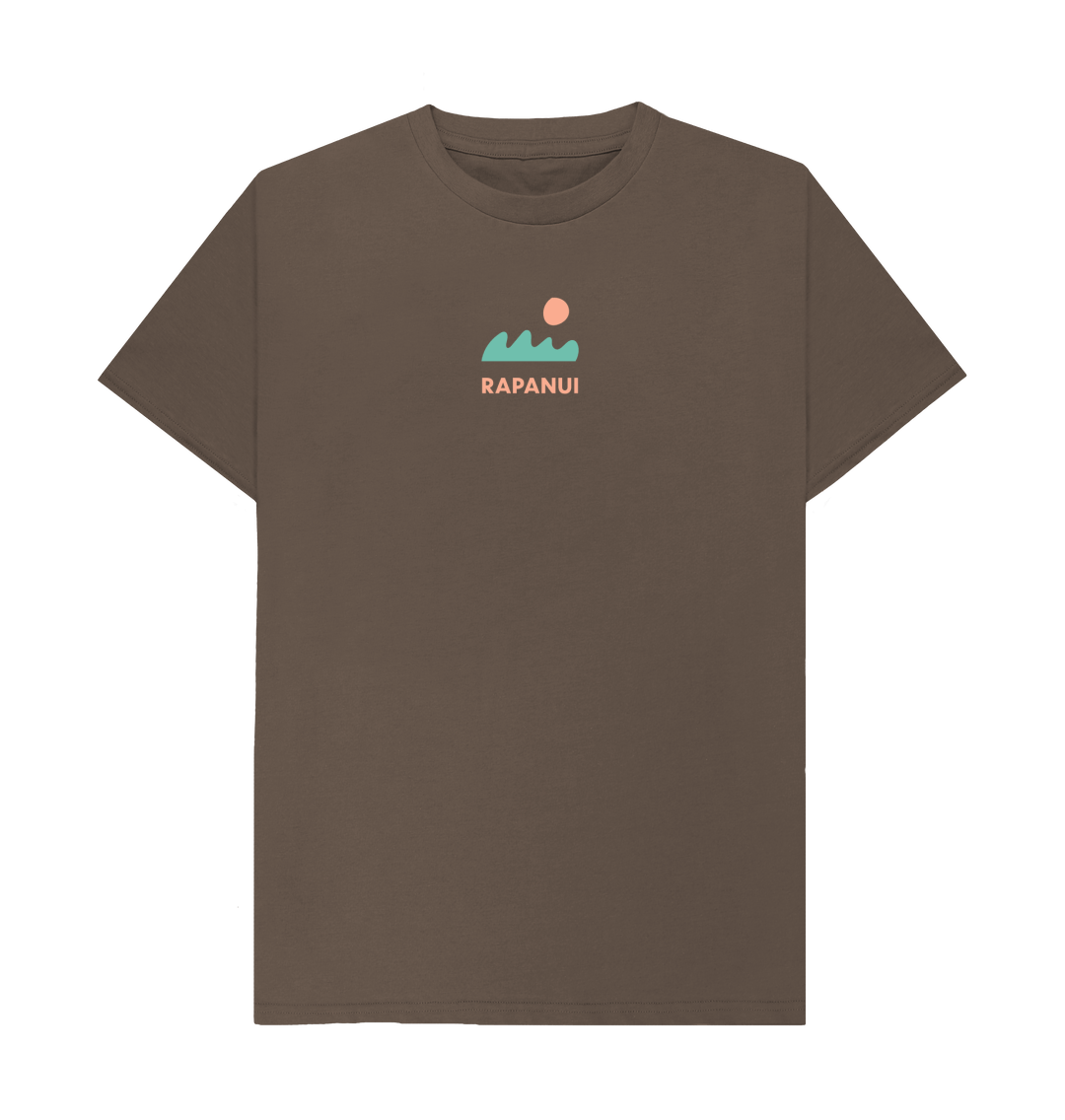 Chocolate Printed T-shirt Front