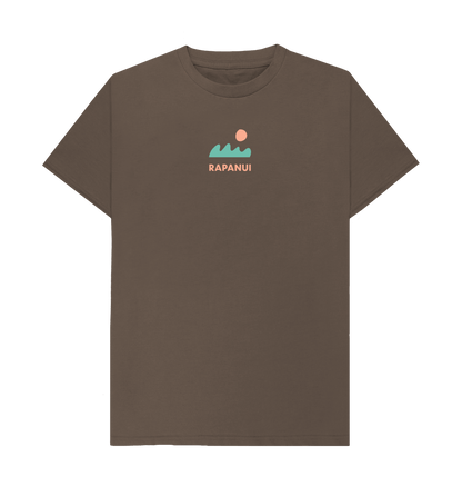 Chocolate Printed T-shirt Front
